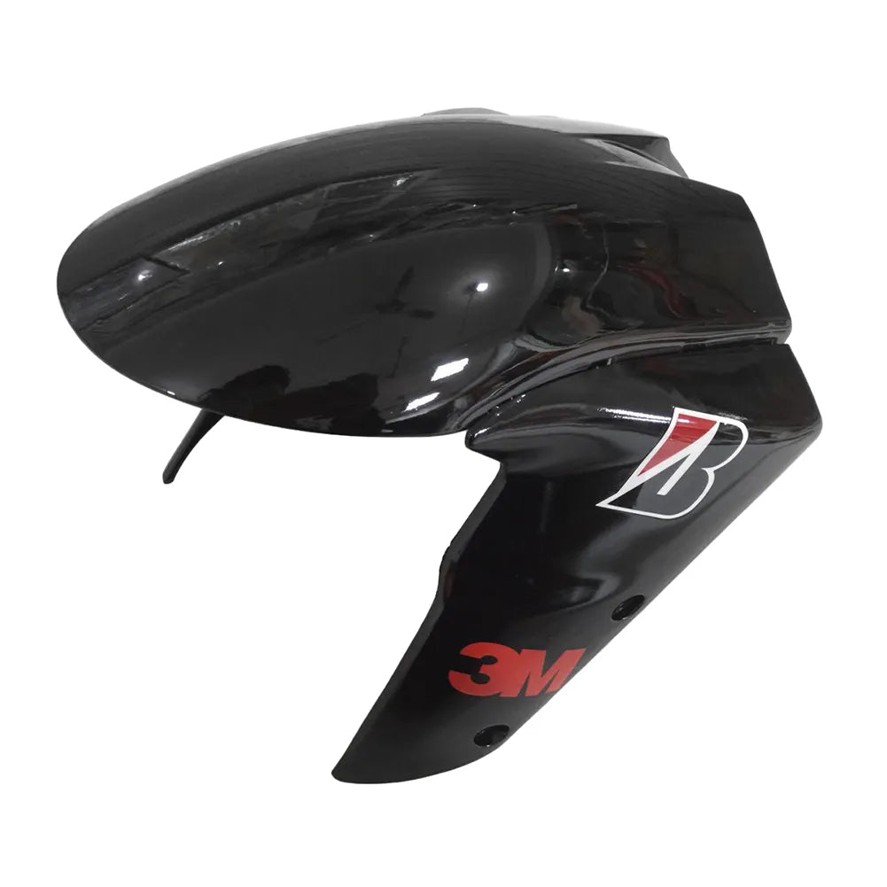 Kawasaki ZX-10R 2004-2005 Red White Black front fender without logos