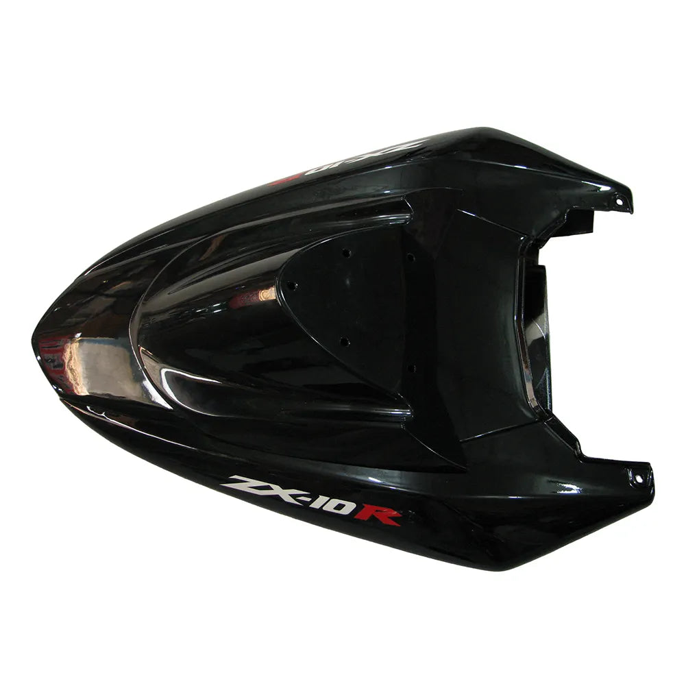 Kawasaki ZX-10R 2004-2005 Red Flame fairing component detail without logos-image 5