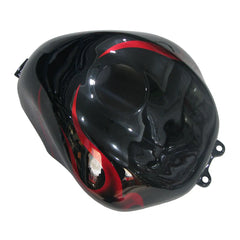 Kawasaki ZX-10R 2004-2005 Red Flame tail fairing panel without logos