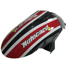 Kawasaki ZX-10R 2004-2005 Red Green Black No. 21 Edition tail fairing side panel without logos