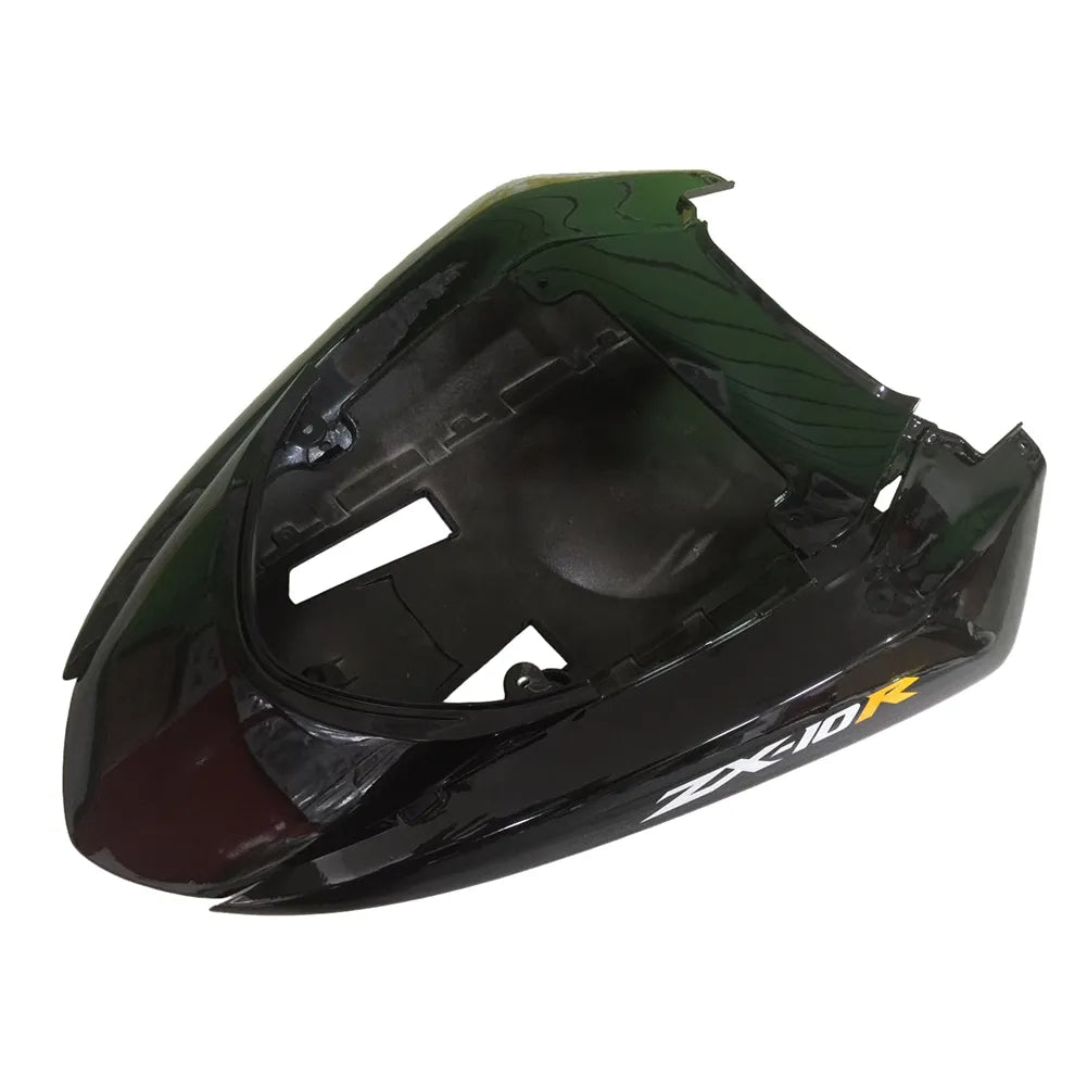 Kawasaki ZX-10R 2004-2005 Gold Flame Style A fairing component detail without logos-image 1