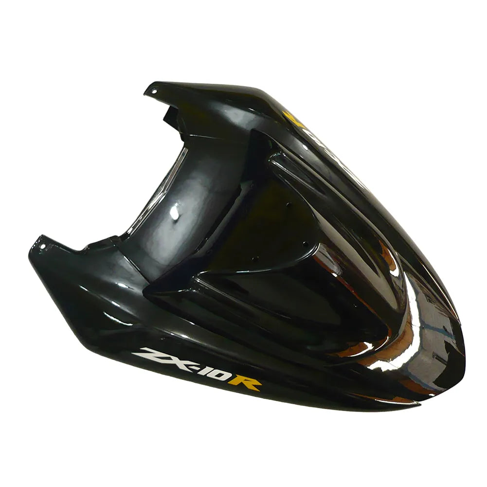 Kawasaki ZX-10R 2004-2005 Gold Flame Style B tail fairing side panel without logos