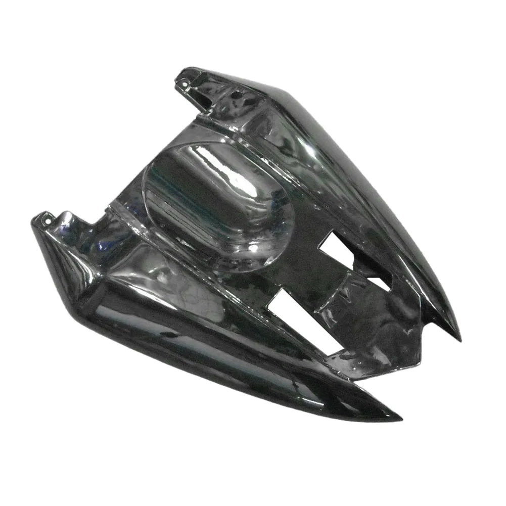 Kawasaki ZX-10R 2004-2005 Black White Flame rear seat cowl without logos
