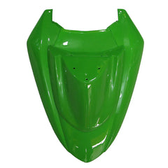 Kawasaki ZX-10R 2004-2005 Matte Black Green No-Letter left side fairing panel without logos