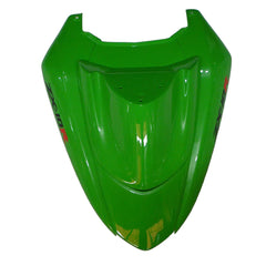 Kawasaki ZX-10R 2004-2005 Matte Black Green Lettered Style A fairing component detail without logos-image 4