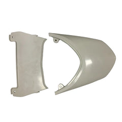 Kawasaki ZX-10R 2004-2005 Plain White Style A fuel tank cover without logos