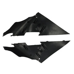 Kawasaki ZX-10R 2004-2005 Plain White Style A fairing component detail without logos-image 5