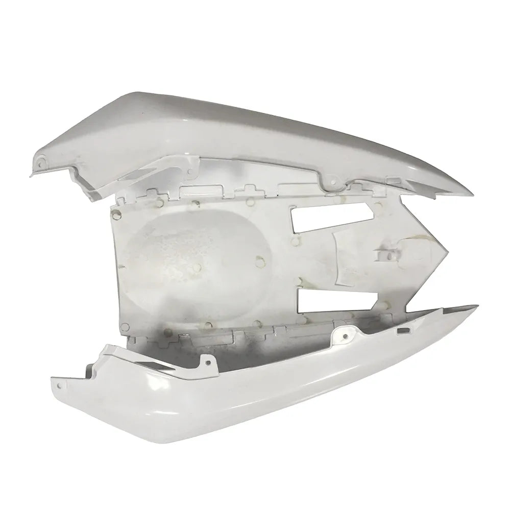 Kawasaki ZX-10R 2004-2005 Plain White Style A fairing component detail without logos-image 2