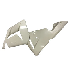 Kawasaki ZX-10R 2004-2005 Plain White Style A fairing kit side layout without logos-image 2