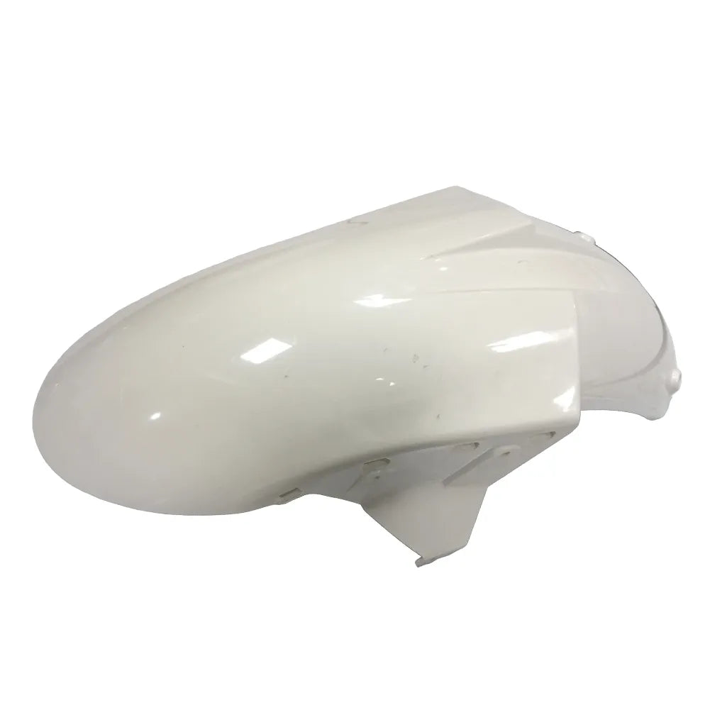 Kawasaki ZX-10R 2004-2005 Plain White Style A left side fairing panel without logos