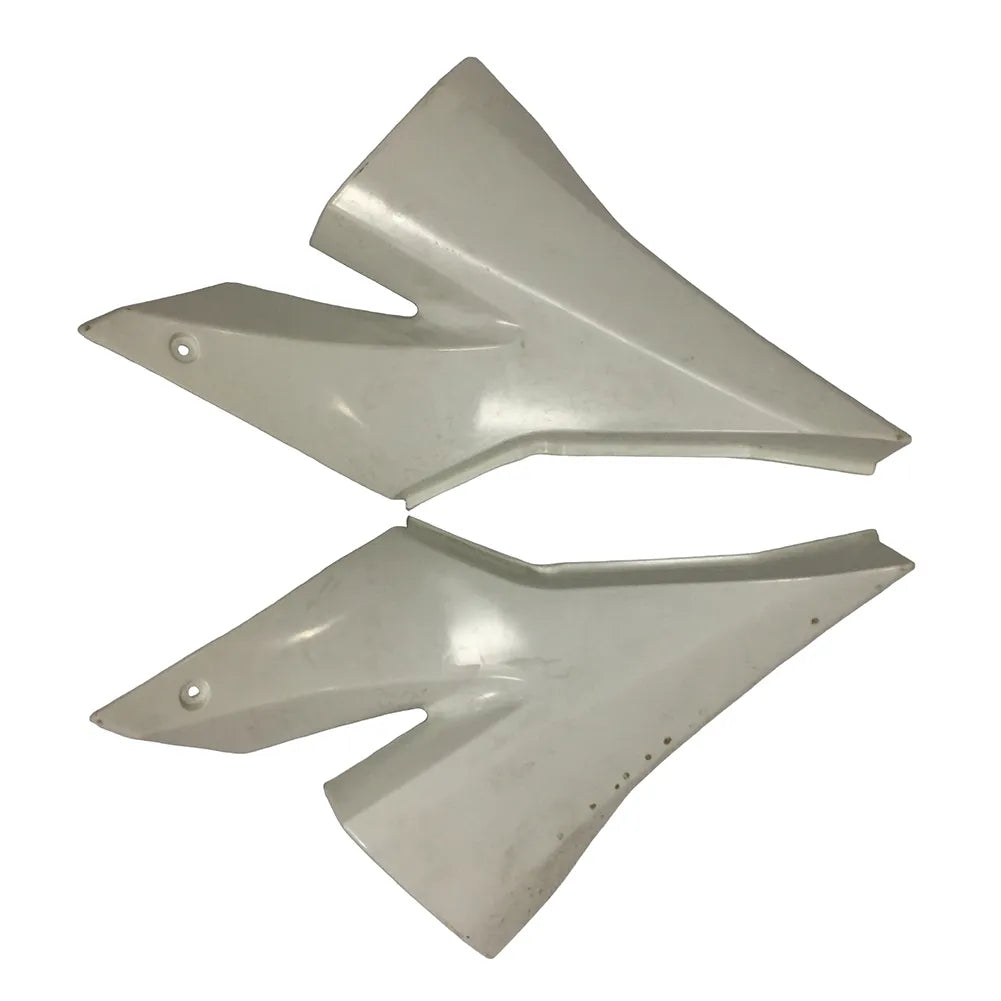 Kawasaki ZX-10R 2004-2005 Plain White Style A right side fairing panel without logos