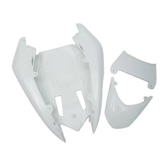 Kawasaki ZX-10R 2004-2005 Plain White Style B left side fairing panel without logos