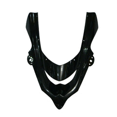 Kawasaki ZX-10R 2004-2005 Gloss Black and Matte Black Lettered front nose fairing without logos