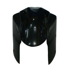 Kawasaki ZX-10R 2004-2005 Gloss Black and Matte Black Lettered fuel tank cover without logos
