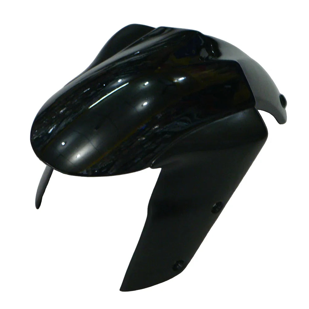 Kawasaki ZX-10R 2004-2005 Gloss Black and Matte Black Lettered rear seat cowl without logos