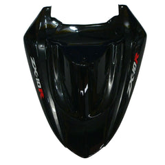 Kawasaki ZX-10R 2004-2005 Gloss Black and Matte Black Lettered tail fairing side panel without logos