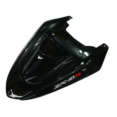 Kawasaki ZX-10R 2004-2005 Gloss Black and Matte Black Lettered fairing component detail without logos