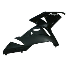 Kawasaki ZX-10R 2004-2005 Gloss Black and Matte Black Lettered tail fairing panel without logos