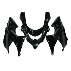 Kawasaki ZX-10R 2004-2005 Gloss Black and Matte Black Lettered front fender without logos