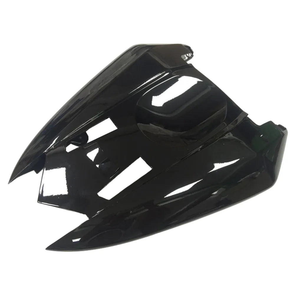 Kawasaki ZX-10R 2004-2005 Black No-Letter front nose fairing without logos