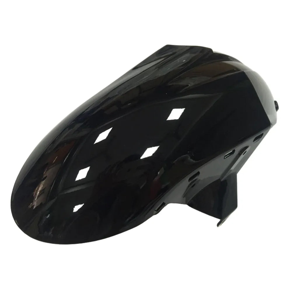 Kawasaki ZX-10R 2004-2005 Black No-Letter left side fairing panel without logos