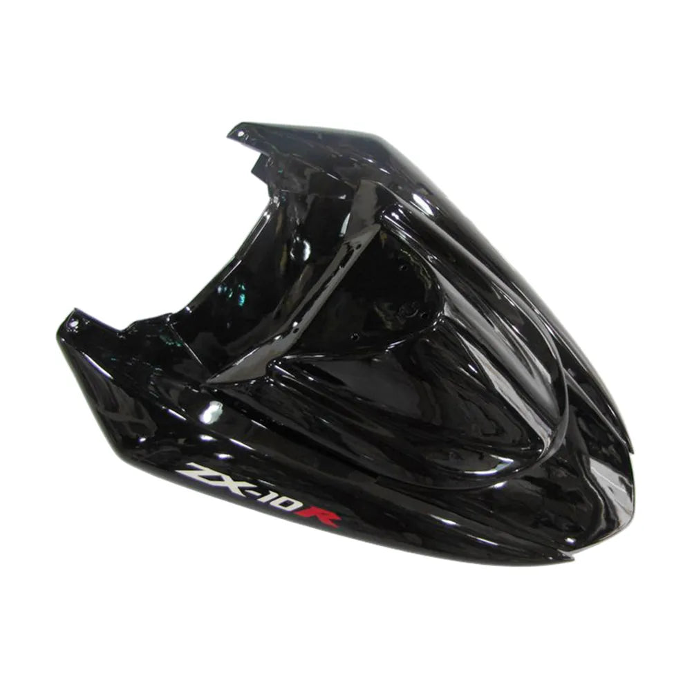 Kawasaki ZX-10R 2004-2005 Black Lettered left side fairing panel without logos