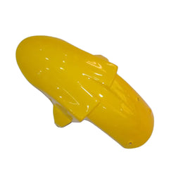 Kawasaki ZX-10R 2006-2007 Yellow Black tail fairing side panel without logos-image 2
