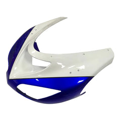 Kawasaki ZX-10R 2006-2007 Blue White Black lower side fairing panel without logos-image 2