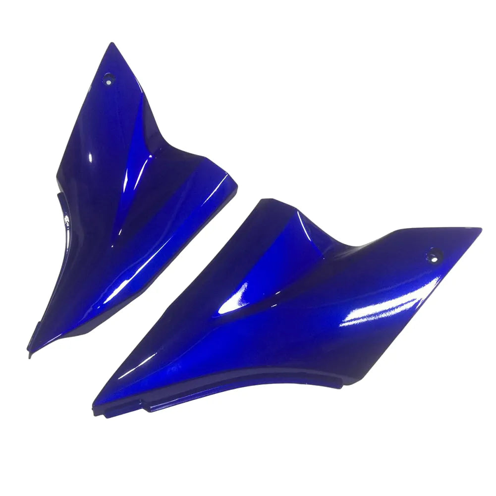 Kawasaki ZX-10R 2006-2007 Blue Flame front fender side view without logos-image 2