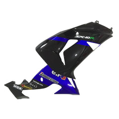 Kawasaki ZX-10R 2006-2007 Blue Black lower side fairing panel without logos-image 2