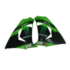 Kawasaki ZX-10R 2006-2007 Green Claw Style A lower belly pan without logos-image 1