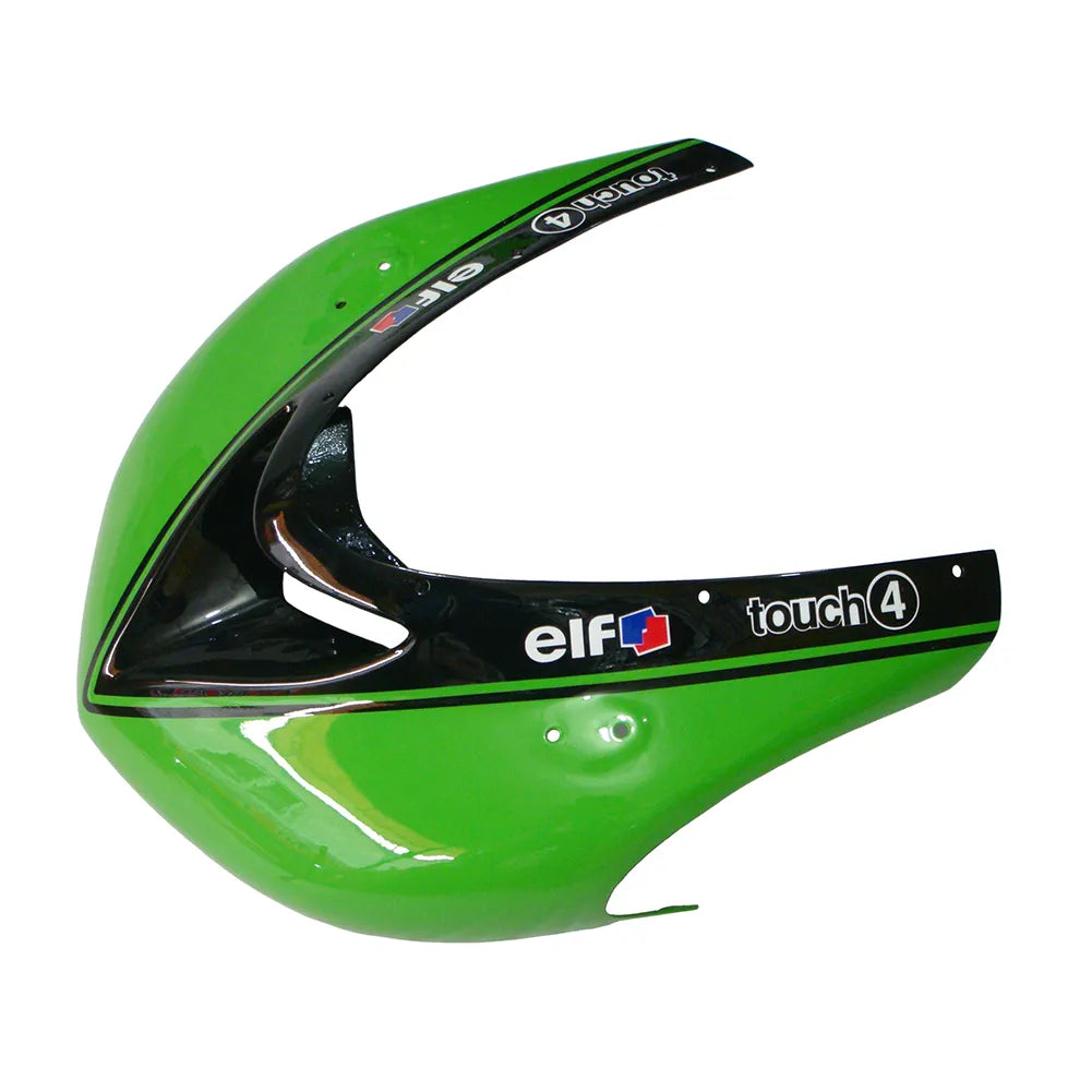 Kawasaki ZX-10R 2006-2007 Green Claw Style A side fairing panel without logos