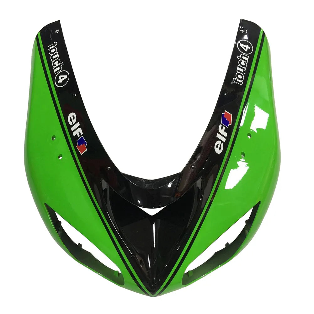 Kawasaki ZX-10R 2006-2007 Green Claw Style B mounting trim panel without logos