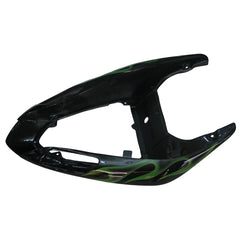 Kawasaki ZX-10R 2006-2007 Green Flame front fender side view without logos-image 2