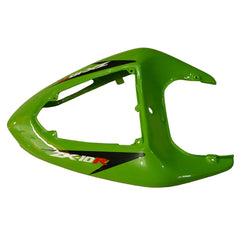 Kawasaki ZX-10R 2006-2007 Green Style A right side fairing panel without logos-image 2