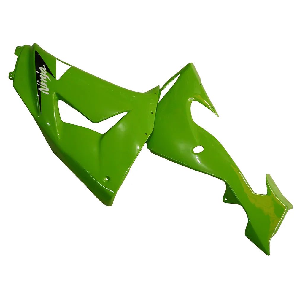 Kawasaki ZX-10R 2006-2007 Green Style A mounting trim panel without logos