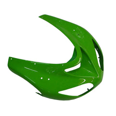 Kawasaki ZX-10R 2006-2007 Green Style B rear seat cowl without logos