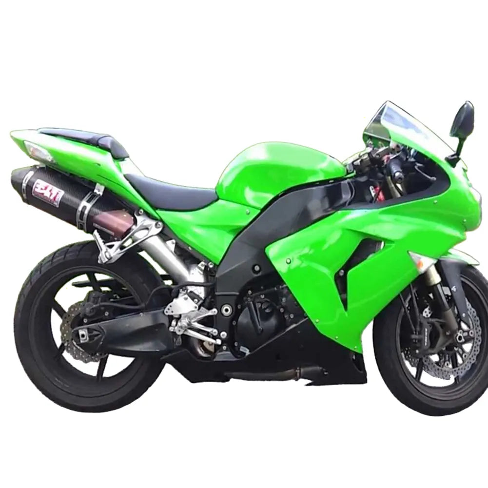 Kawasaki ZX-10R 2006-2007 Green Style C rear seat cowl without logos