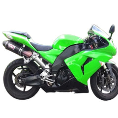 Kawasaki ZX-10R 2006-2007 Green Style C rear seat cowl without logos