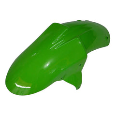 Kawasaki ZX-10R 2006-2007 Green Style C front fender side view without logos-image 2