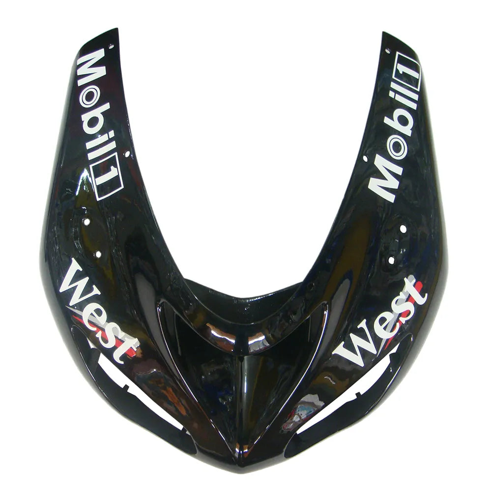 Kawasaki ZX-10R 2006-2007 WEST Edition Style A front fender side view without logos-image 1
