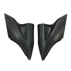 Kawasaki ZX-10R 2006-2007 Green Matte Black front fender side view without logos-image 3