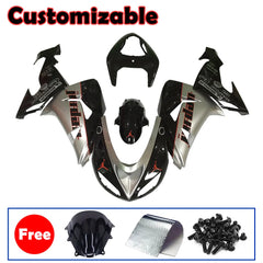 Kawasaki ZX-10R 2006-2007 Jordan Edition full fairing kit with accessories without logos