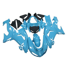 Kawasaki ZX-10R 2006-2007 Sky Blue tail fairing side panel without logos-image 1