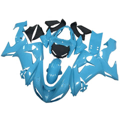 Kawasaki ZX-10R 2006-2007 Sky Blue tail fairing side panel without logos-image 2