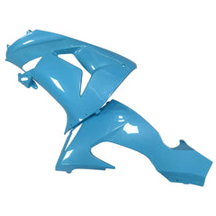 Kawasaki ZX-10R 2006-2007 Sky Blue lower side fairing panel without logos-image 1