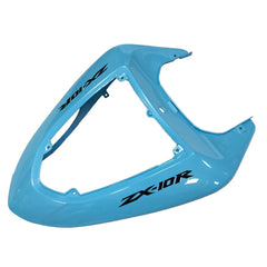 Kawasaki ZX-10R 2006-2007 Sky Blue lower side fairing panel without logos-image 2