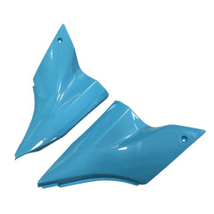 Kawasaki ZX-10R 2006-2007 Sky Blue front fender side view without logos-image 2