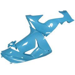 Kawasaki ZX-10R 2006-2007 Sky Blue front fender side view without logos-image 1
