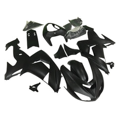 Kawasaki ZX-10R 2006-2007 Matte Black tail fairing side panel without logos-image 2